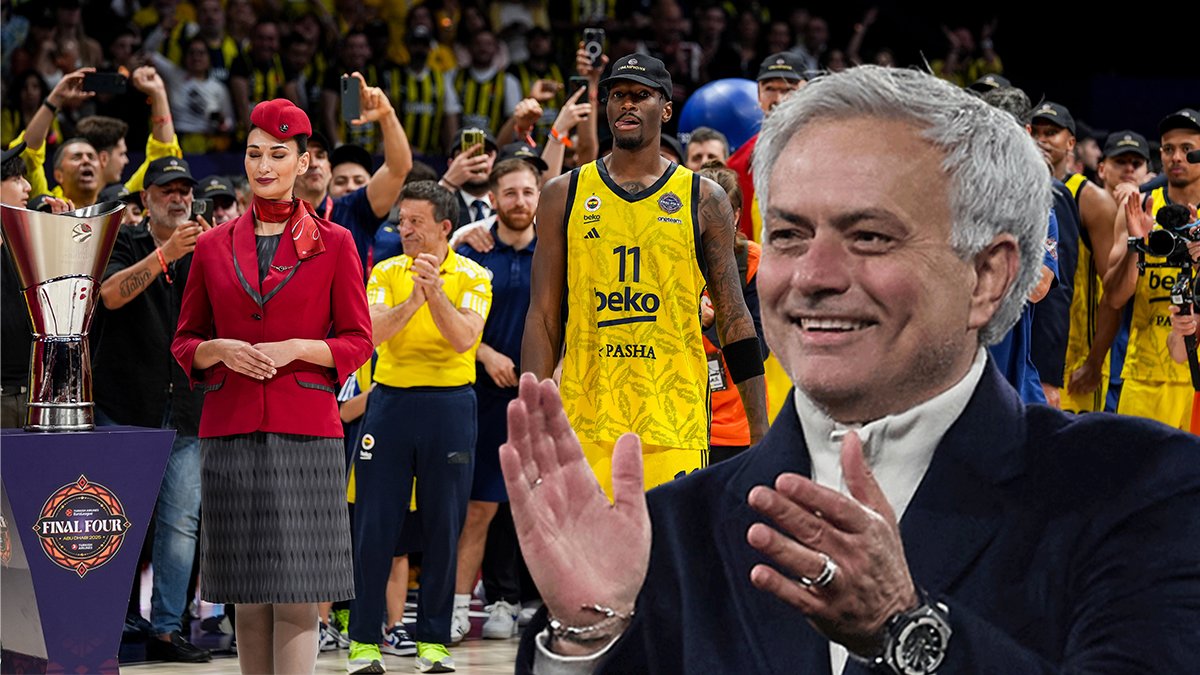 Jose Mourinho'dan EuroLeague şampiyonu Fenerbahçe'ye övgü dolu paylaşım