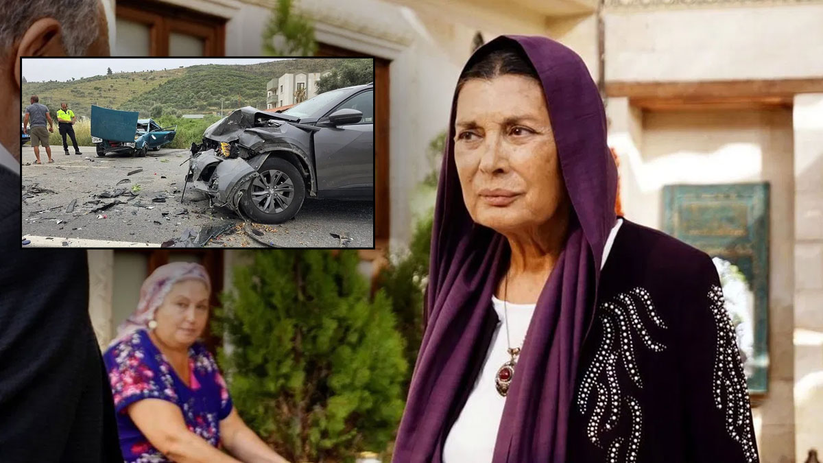 Usta oyuncu Şerif Sezer trafik kazası geçirdi: Aracı hurdaya döndü