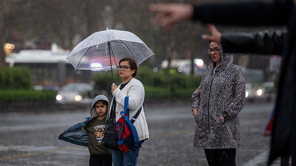 Ankara için gök gürültülü sağanak uyarısı