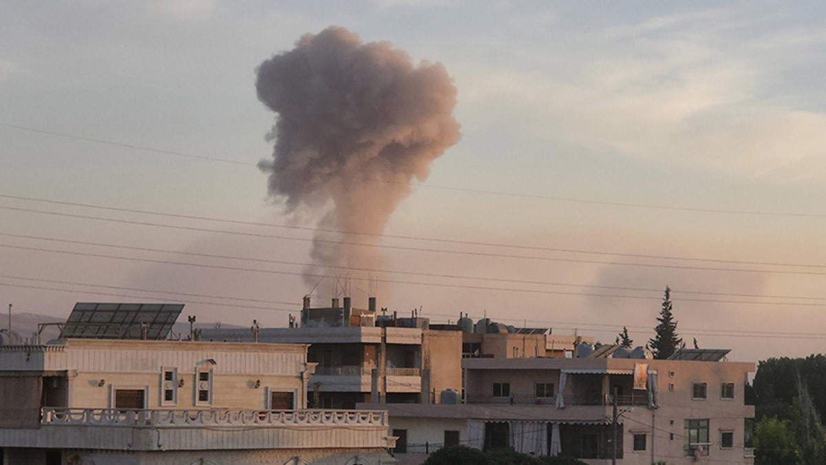 İsrail, Lübnan'ın Baalbek bölgesini vurdu