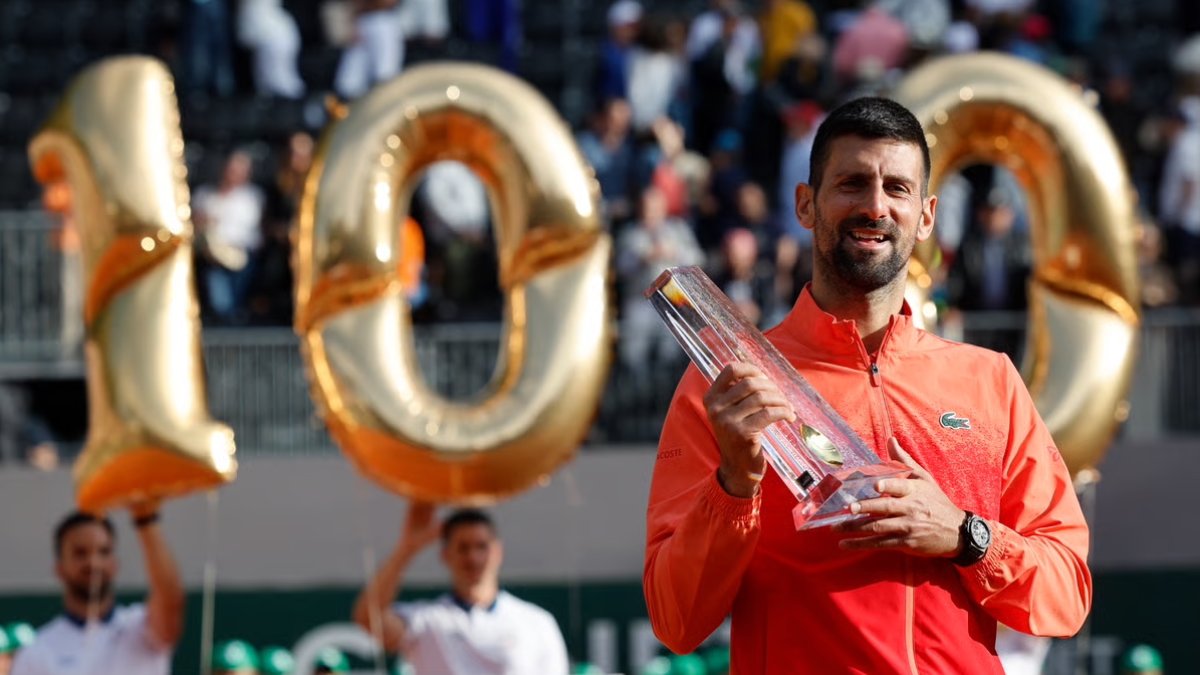 Novak Djokovic'ten tarihi başarı! Tenis dünyasının rekortmeni