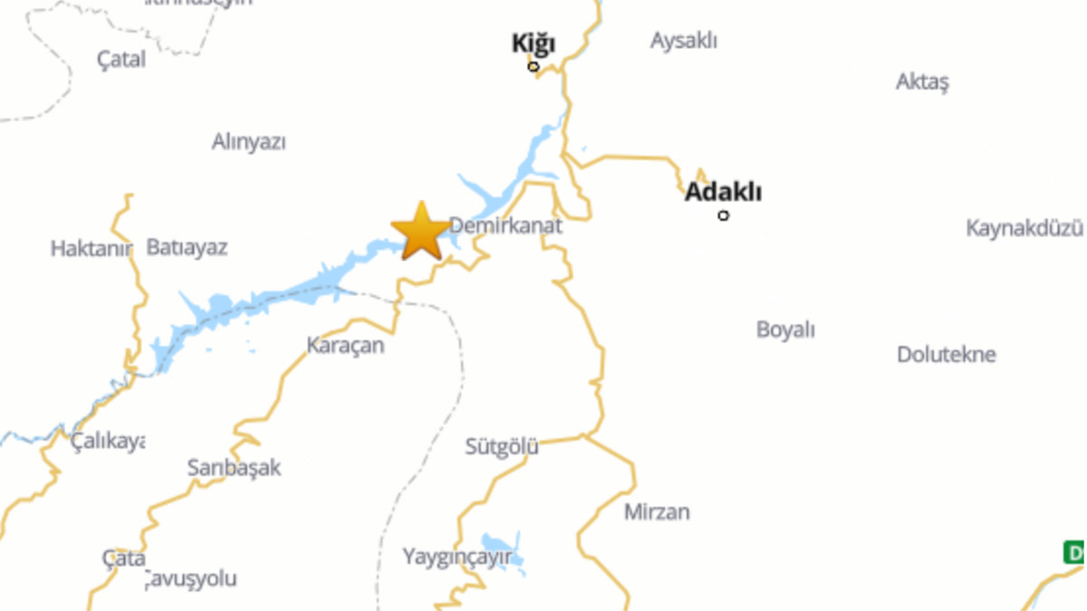 Bingöl'de korkutan deprem