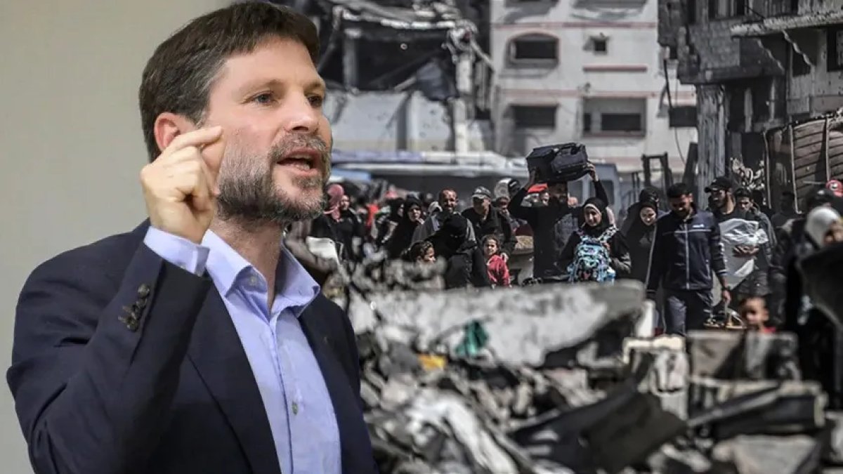 İsrail Maliye Bakanı Smotrich'ten skandal açıklama: Gazze tamamen yok edilecek