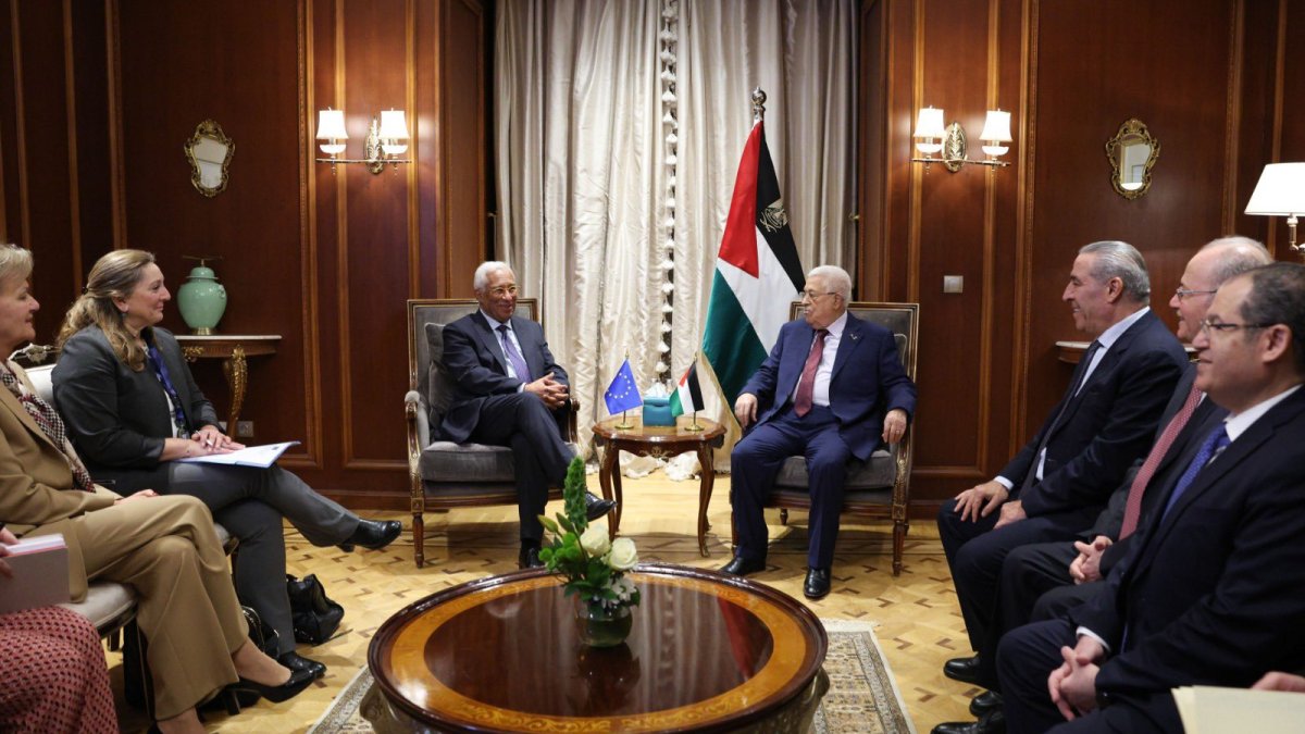 Mahmud Abbas, AB Konseyi ile Gazze'yi görüştü: İsrail ablukayı kaldırmalı