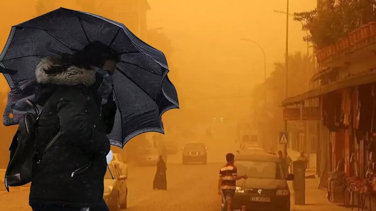 Meteoroloji’den üçlü uyarı: Kuvvetli yağış, rüzgar ve toz taşınımı yolda
