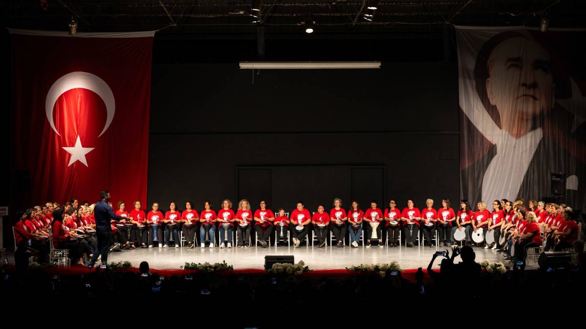 Hobi ve beceri kursiyerlerinden unutulmaz gala konseri