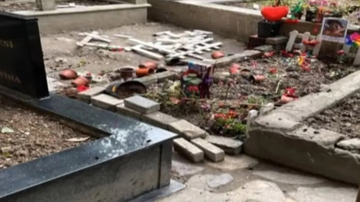 Minguzzi’nin mezarını tahrip eden şahıs hakim karşısına çıkacak