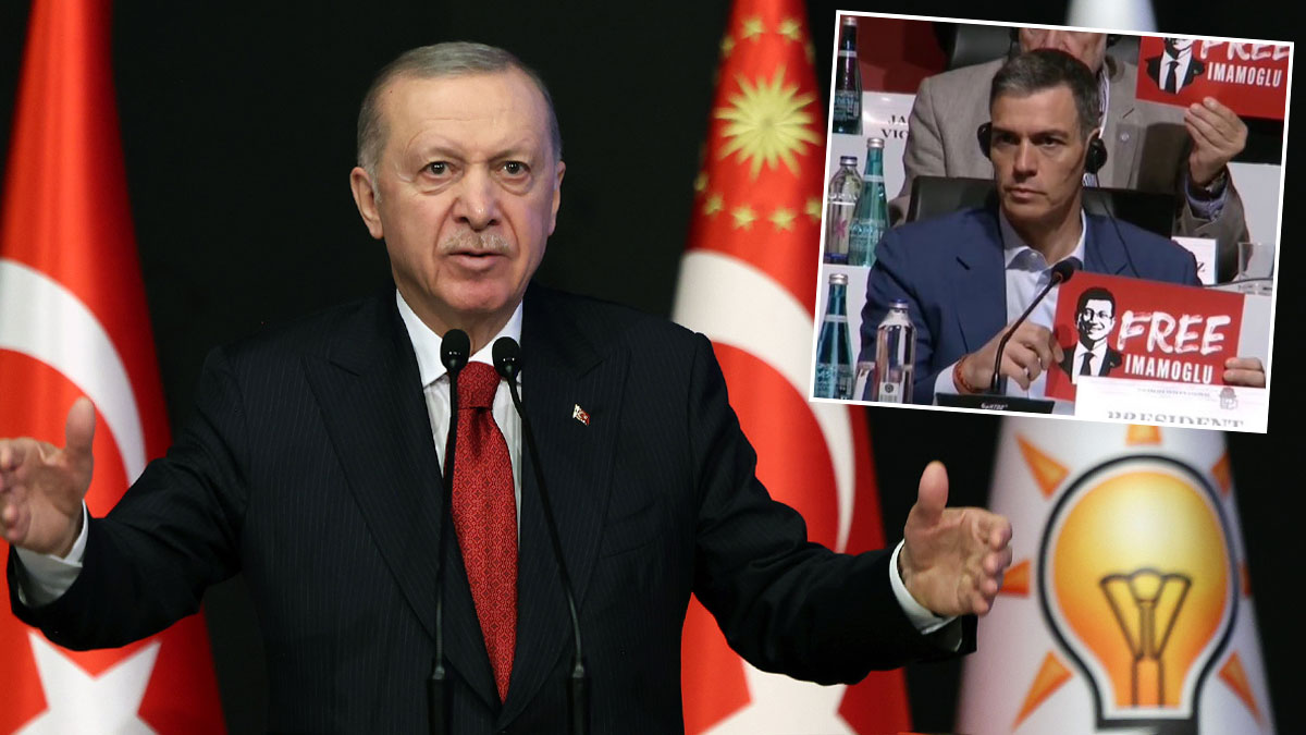 Erdoğan’dan İspanya Başbakanı Sanchez’e 'Free İmamoğlu' tepkisi: Önüne ufak bir tablo koymuş onunla cevap veriyor