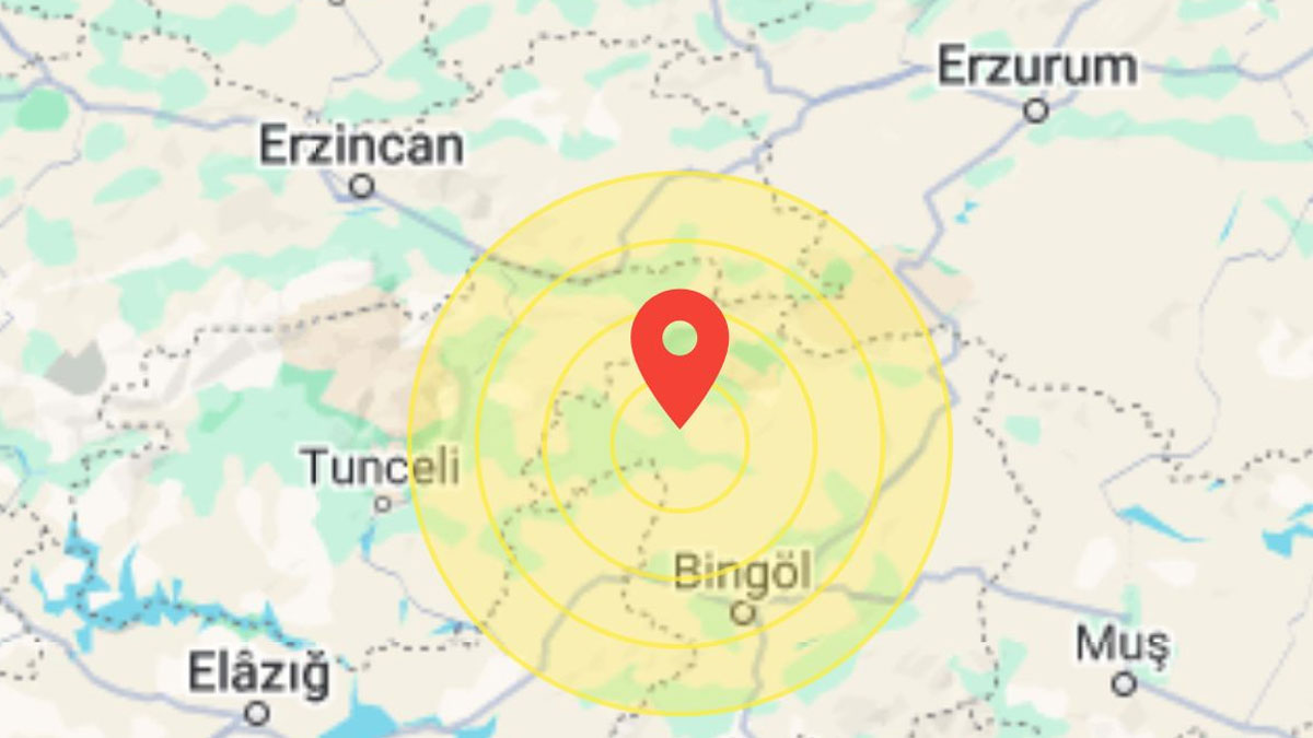 Bingöl'de deprem