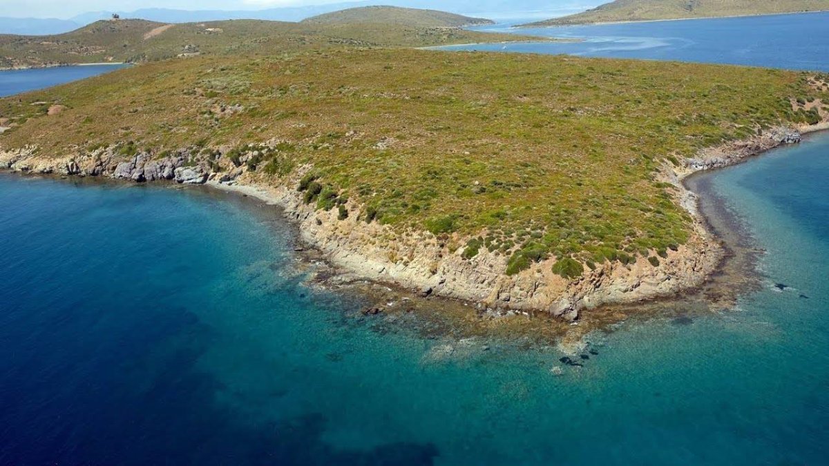 Ayvalık'taki Maden Adası'nda 27 kişi mahsur kaldı