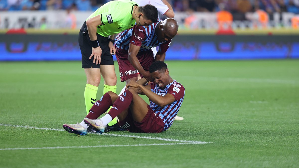 Trabzonspor'un sakatlık kabusu: Trabzonspor'da sakatlanmayan oyuncu kalmadı