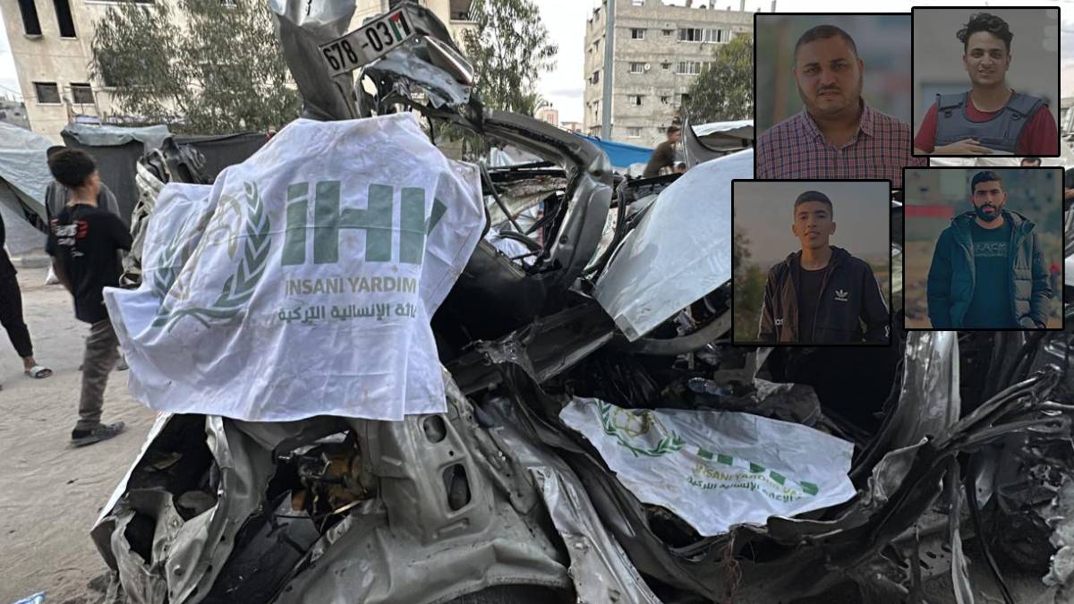 İsrail'in saldırısında 5 İHH çalışanı hayatını kaybetti
