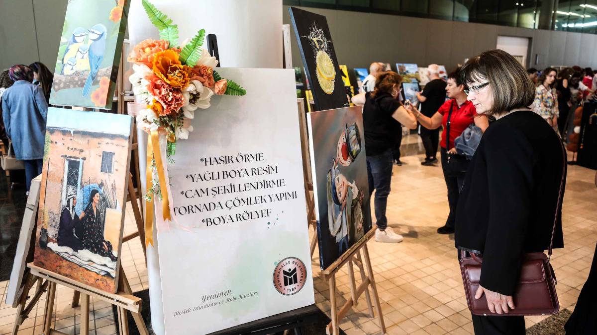 YENİMEK’li kursiyerler hünerlerini sergiledi