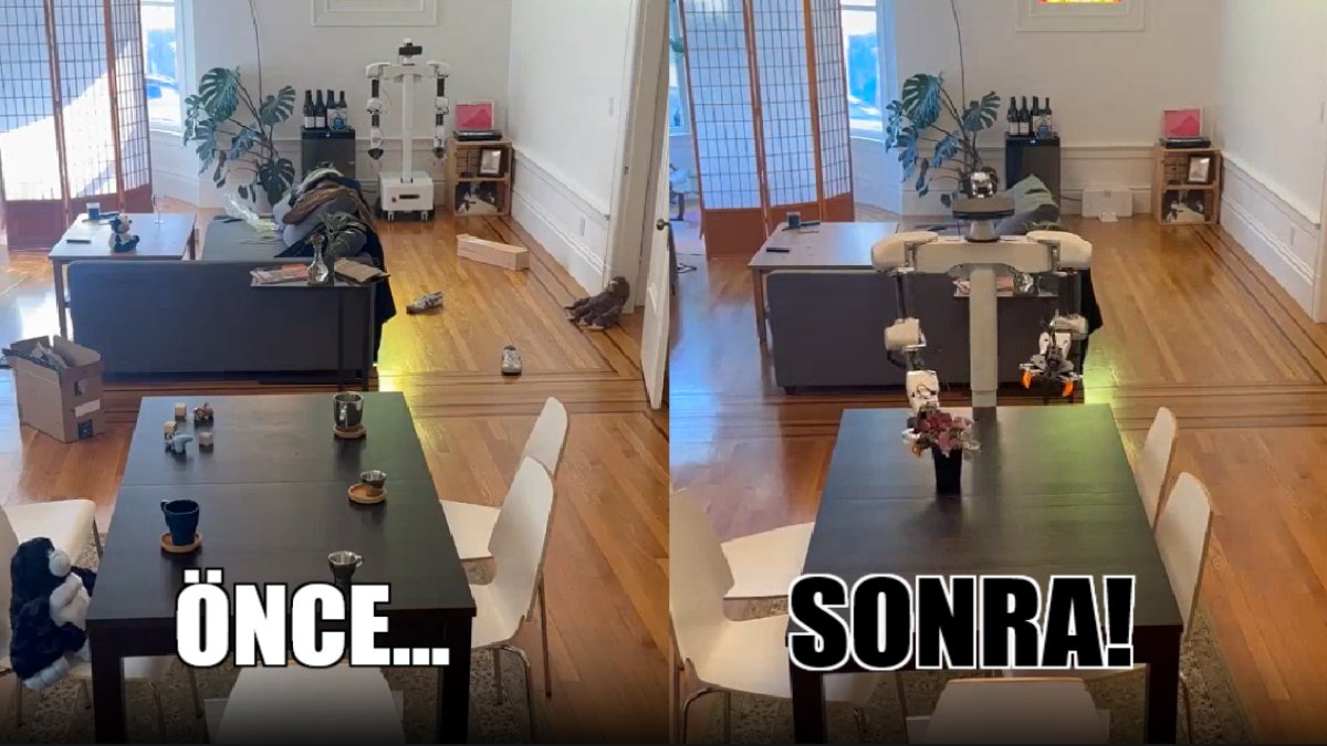 Ev işlerinde büyük destek! Bu robot evi resmen çekip çeviriyor: Ortalığı topluyor, çamaşırları yıkıyor