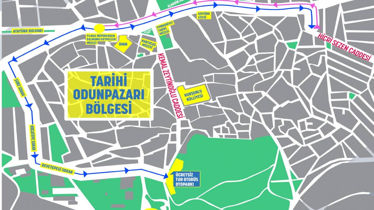 Tur otobüslerine yeni park ve indirme-bindirme düzenlemesi