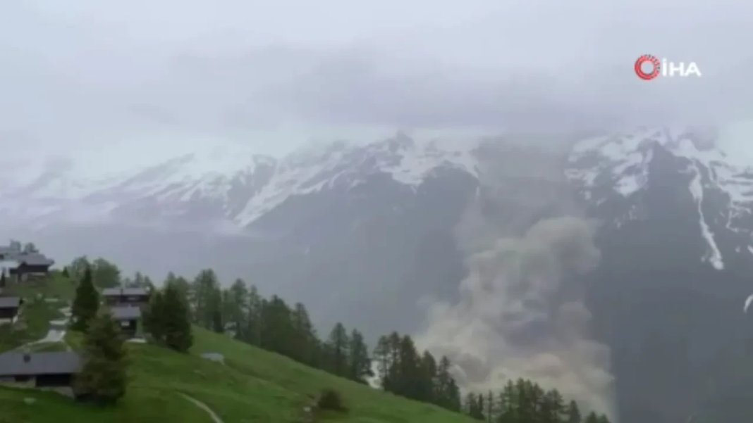 İsviçre’de buzul çökmesi 2 bin kişi risk altında