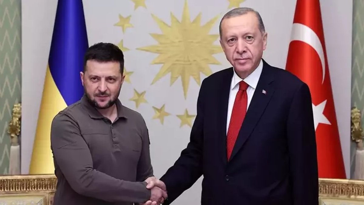 Erdoğan, Ukrayna Devlet Başkanı Zelenskiy ile görüştü