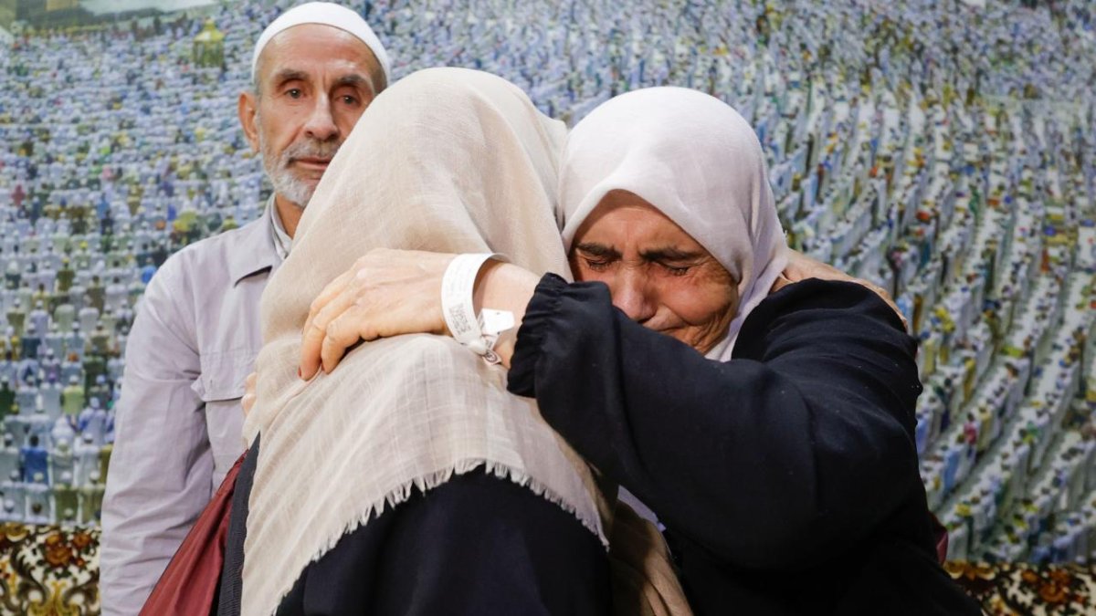 25 yıllık küslük Mekke'de son buldu: Hafiflik hissettik ve günahtan kurtulduk gibi oldu