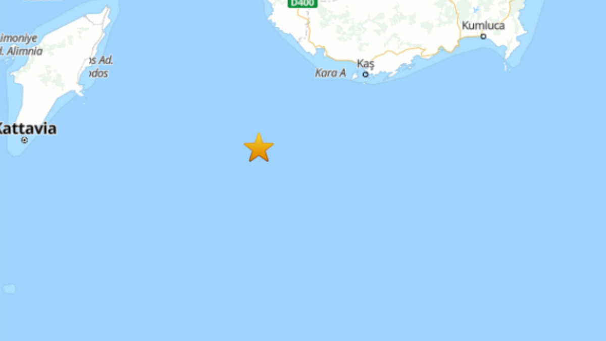 Antalya'da korkutan deprem