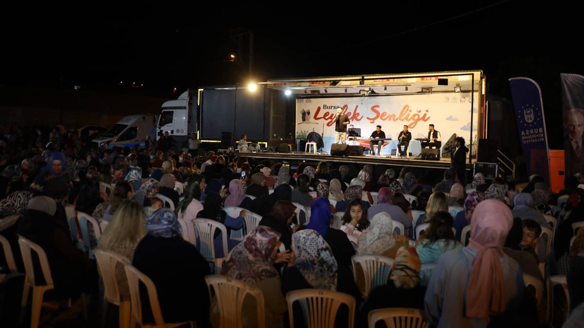 ‘Bursa Leylek Şenliği’ büyük bir coşkuyla başladı