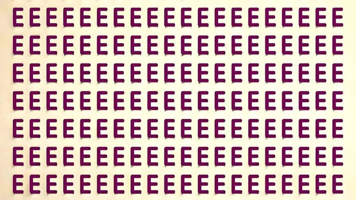 7 saniyelik meydan okuma: Bu harf bulmacasında F’yi ilk kim fark edecek?