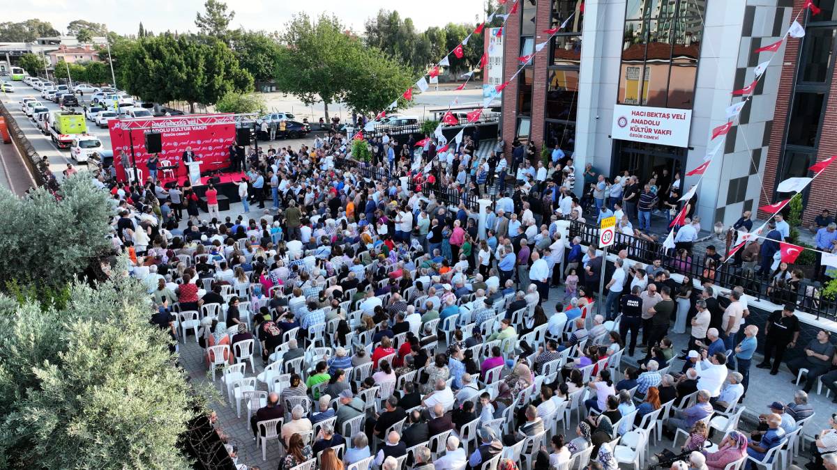 Hacıbektaş Veli Anadolu Kültür Vakfı Özgür Cemevi açıldı
