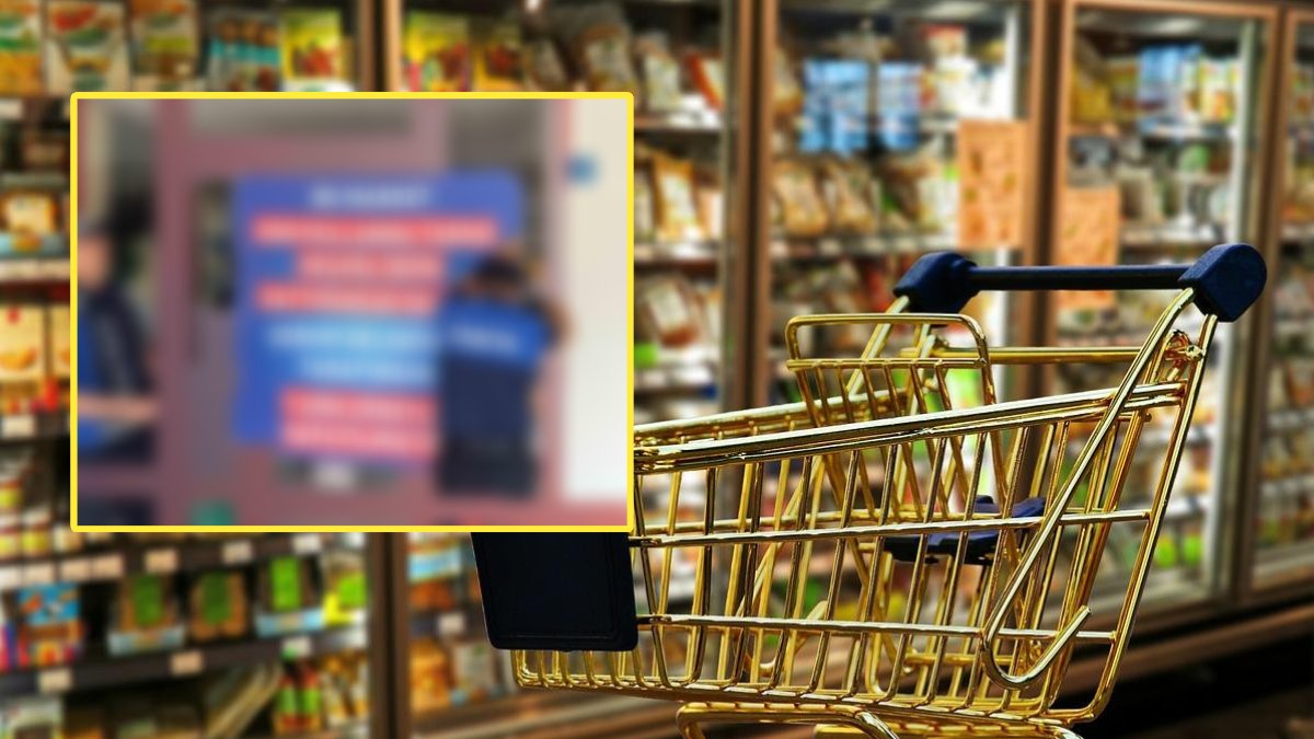 Tarihi geçmiş ürün satan marketin kepenkleri indi! Belediyeden ceza yediler: Camına yazı asıldı