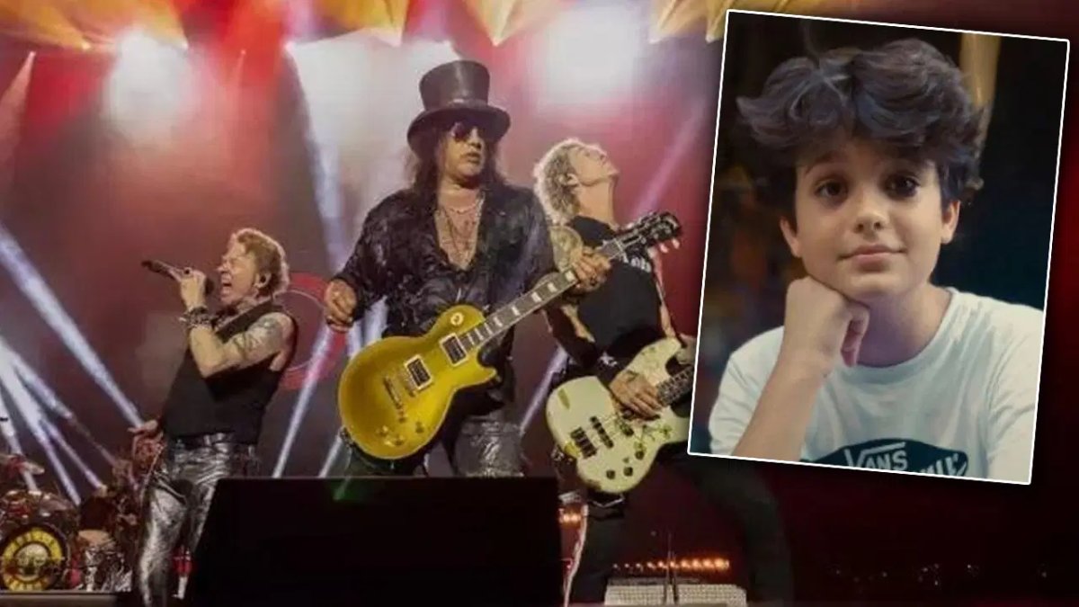 Guns N’ Roses, Mattia Ahmet Minguzzi'yi andı