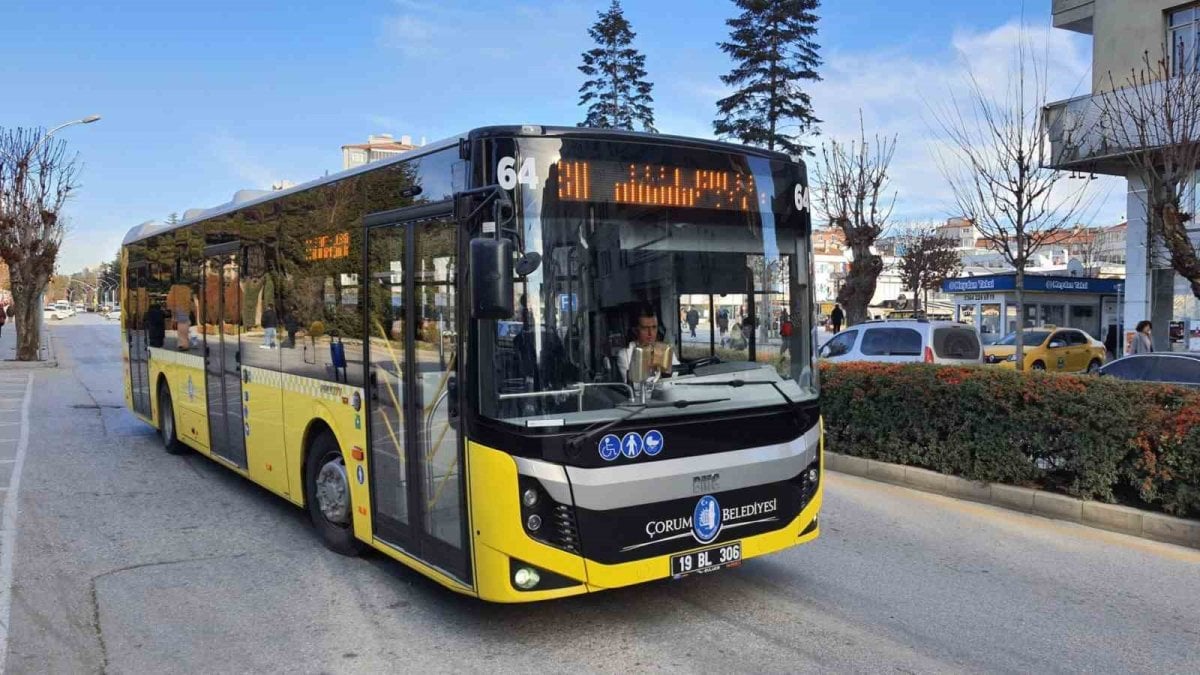 Çorum Belediyesi müjdeyi verdi! Toplu taşıma ücretsiz oluyor: Herkes doya doya gezebilecek