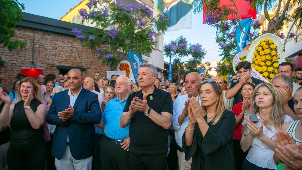 Güzelbahçe’ye Yeni Cazibe Merkezi: Avlu Güzbel açıldı