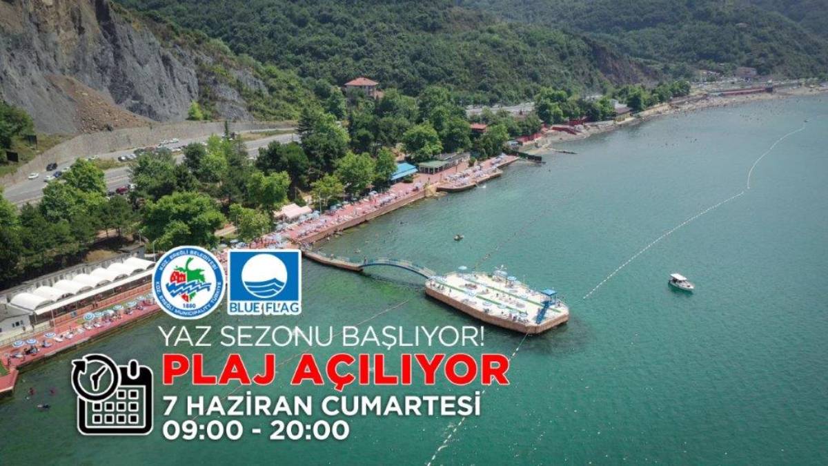 Belediye plajları cumartesi günü açılıyor