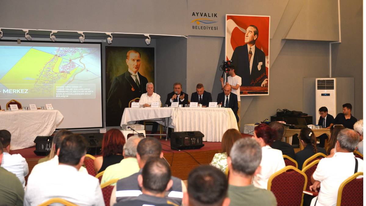 Başkan Akın dönüşümü başlattı, BASKİ Ayvalık’ta aralıksız çalışıyor