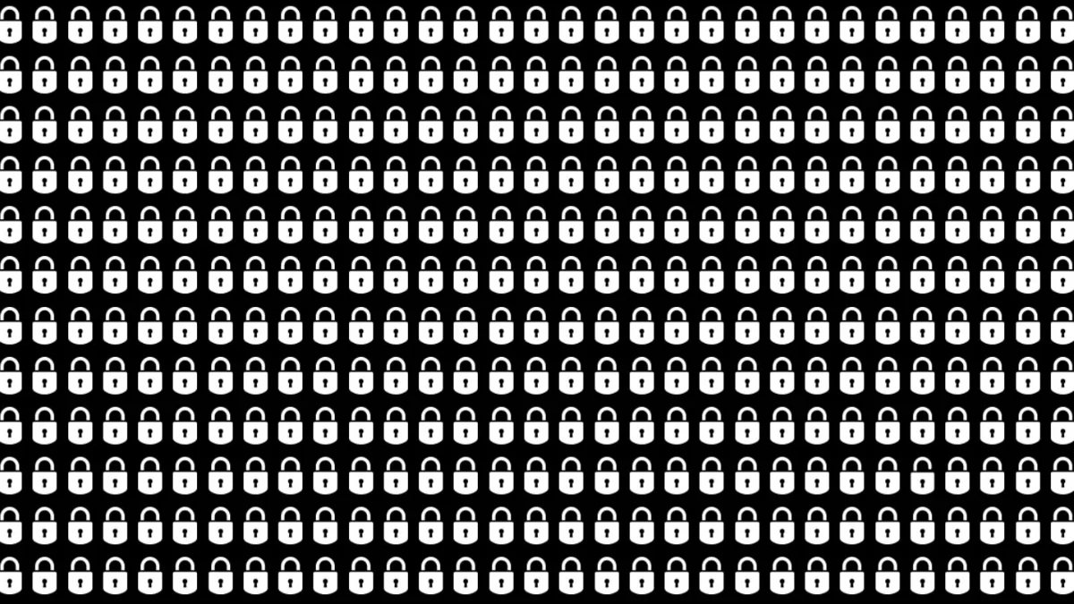 IQ testi gibi bulmaca: Bu görseldeki açık kilidi 10 kişiden sadece 2’si görebiliyor!