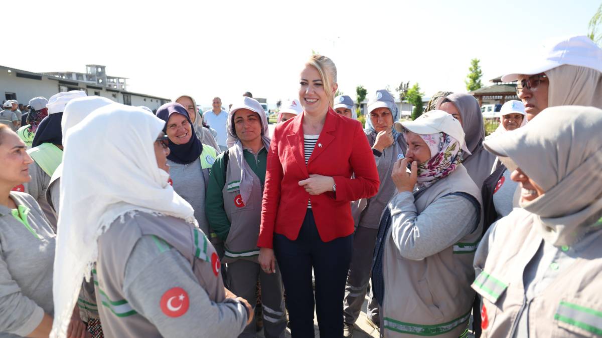 Başkan Doğan ekip arkadaşlarıyla bayramlaştı