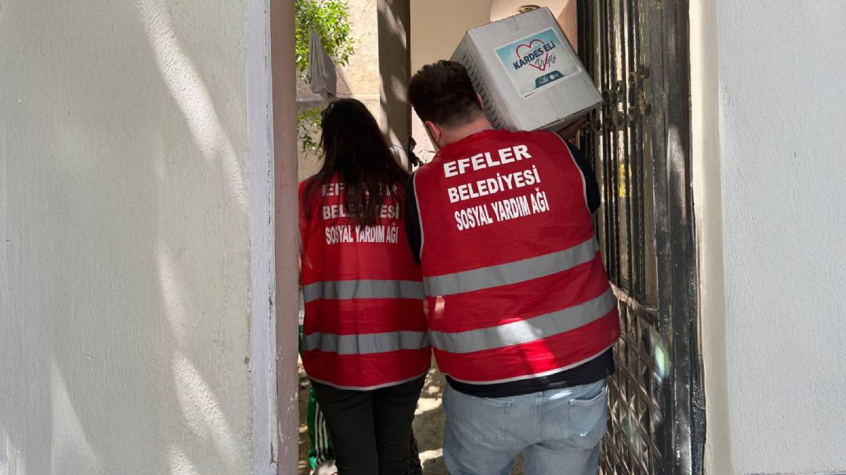 Efeler’de dayanışmanın adı: Kardeş Eli Projesi