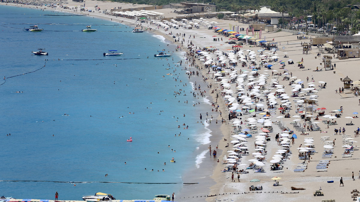 Muğla sahillerinde bayram yoğunluğu