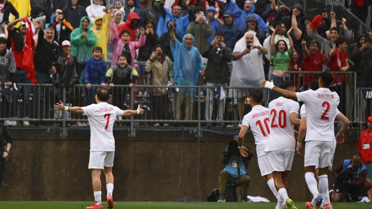 Milliler hazırlık maçında ABD'yi mağlup etti