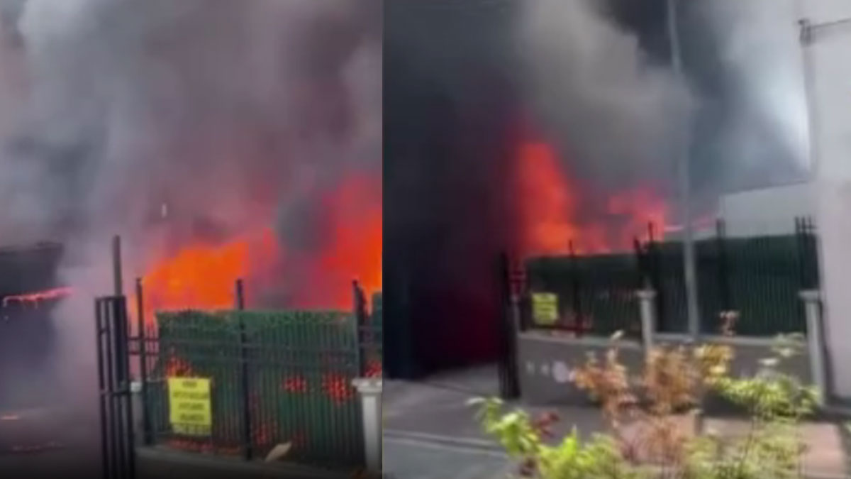 Esenyurt'ta öğrenci yurdunda yangın