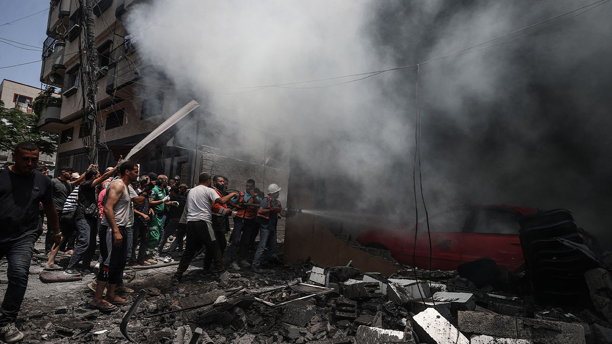 Gazze’de can kaybı 54 bin 880’e ulaştı