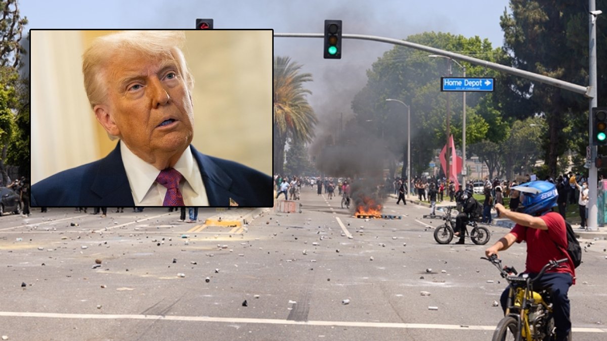 Trump’tan göçmen protestolarına ilişkin mesaj: Düzeni sağlamak için çok sert olacağız