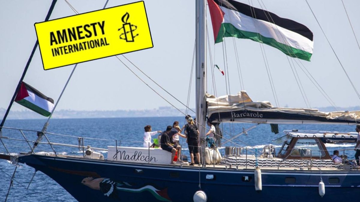 Uluslararası Af Örgütü: İsrail'in Madleen gemisine saldırısı uluslararası hukukun ihlalidir