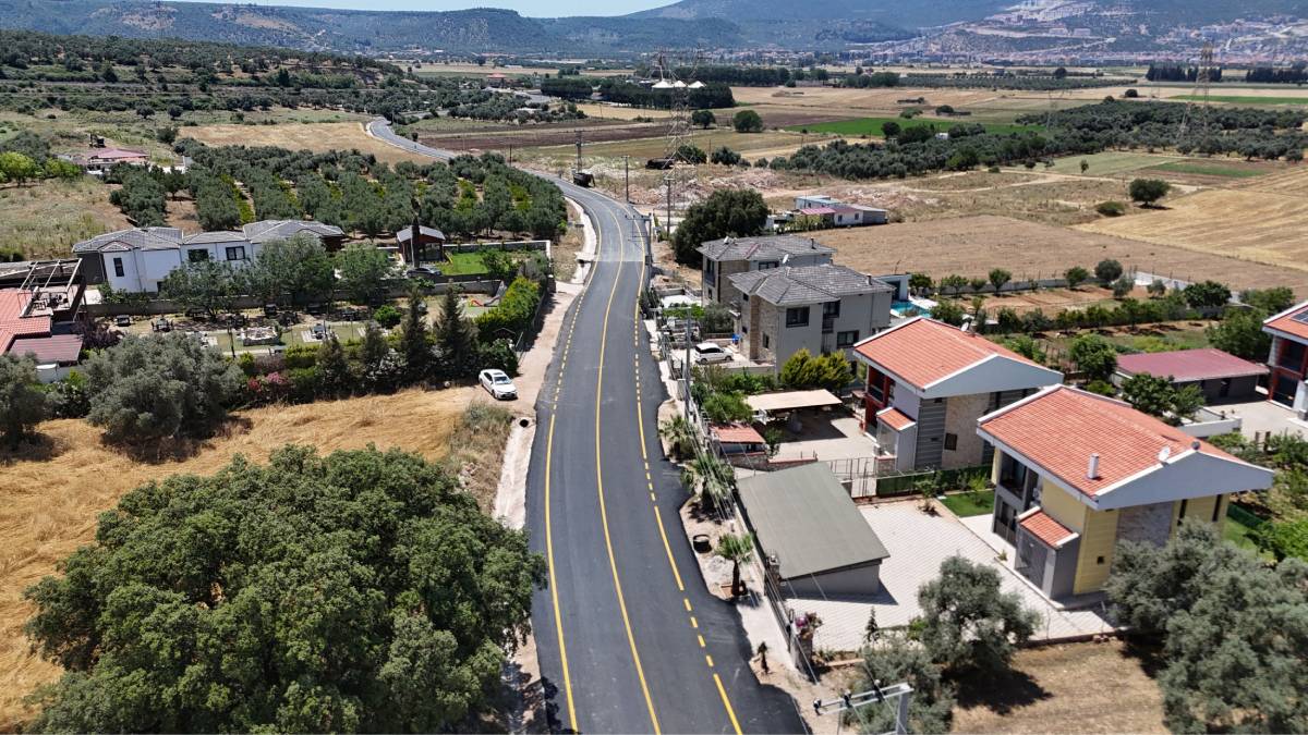 Büyükşehir söz verdi, yaptı: Milas Menteş yolu hazır