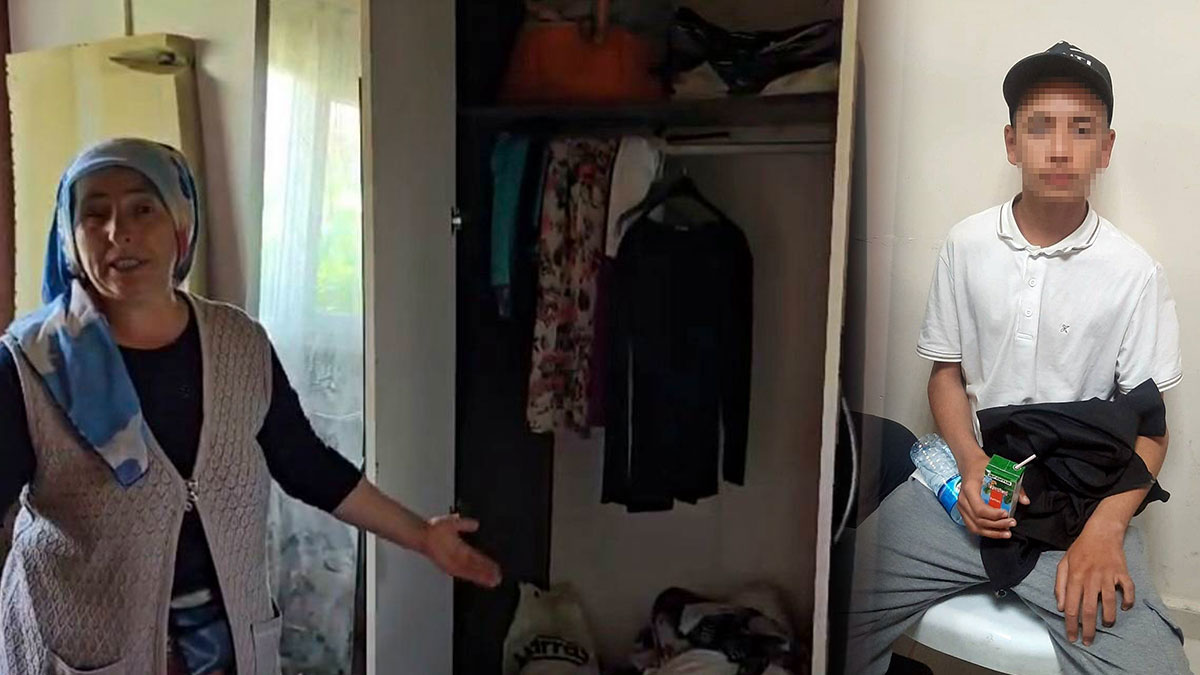 Amcası saç tıraşını beğenmeyince evden kaçtı! 5 gün boyunca saklandığı yer hayrete düşürdü