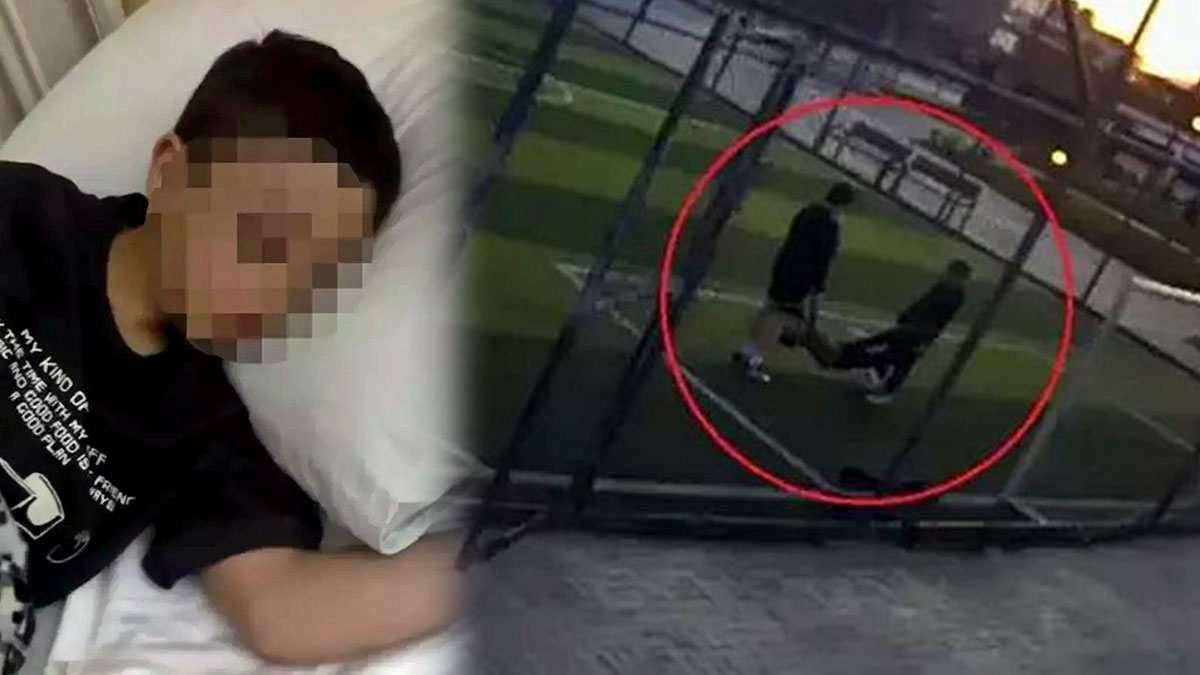 Kan donduran akran zorbalığı: Beyin kanaması geçirdi! Kaza dediler, kamera görüntüleri yalanladı