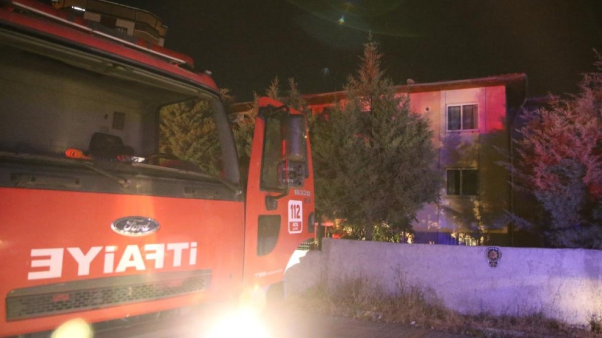 Siirt’te polis lojmanında yangın: 13 kişi dumandan etkilendi