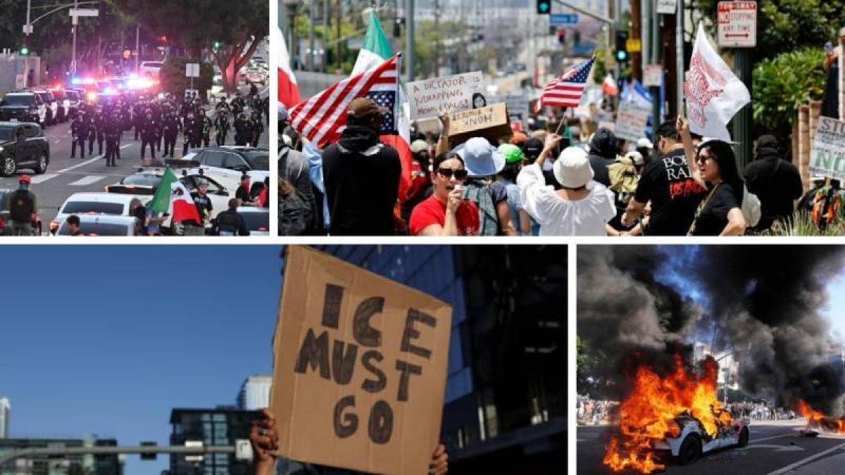 Los Angeles'ta sokağa çıkma yasağı ilan edildi