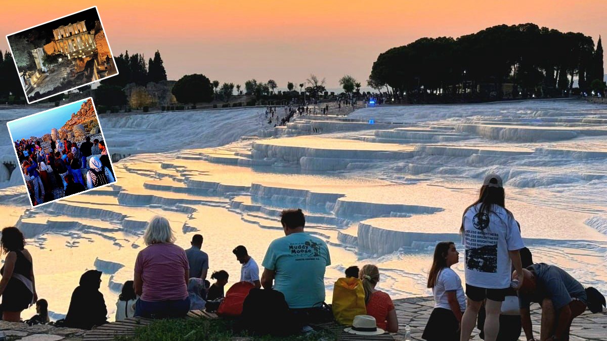 Bayramda kültürel rotalarda ziyaretçi yoğunluğu: 633 bin ziyaretçi...