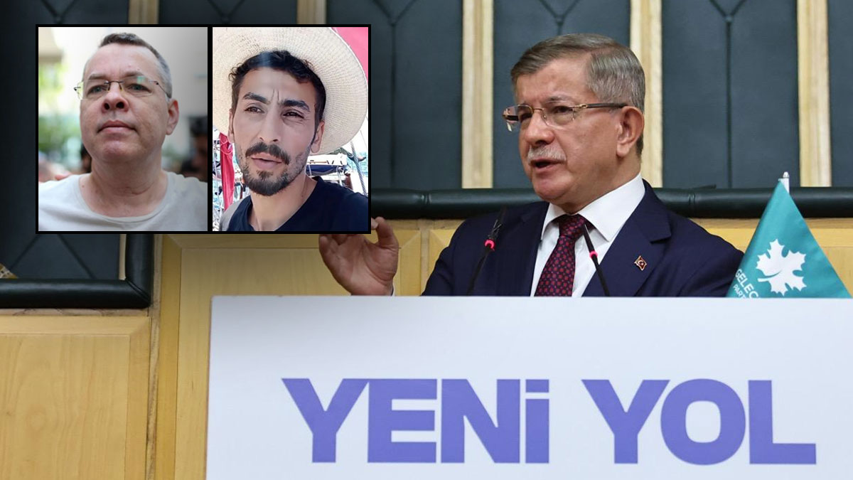 Davutoğlu’ndan Madleen ve Vela çağrısı: Şuayb Ordu'nun canı, Rahip Brunson’dan daha değersiz değildir