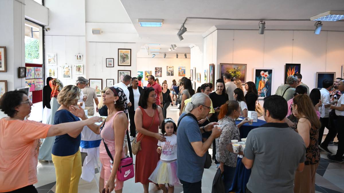 Aydın’da sanatın renkleri yıl sonu sergisinde buluştu