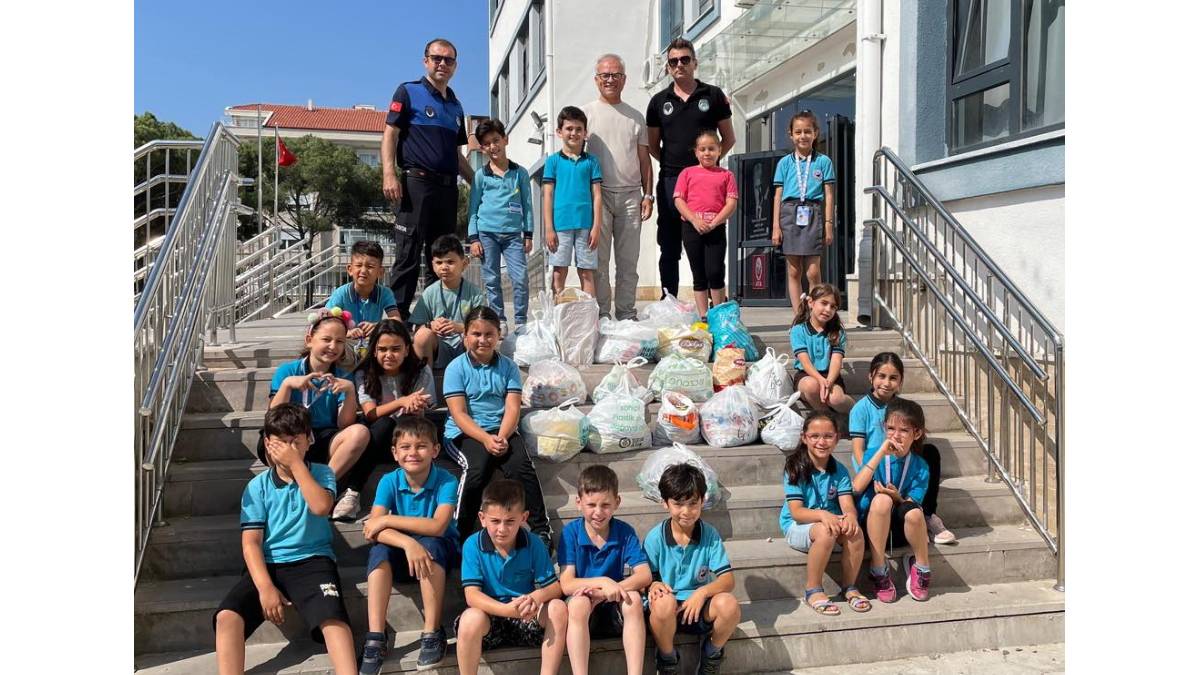 Burhaniye’de atık piller doğaya kazandırılıyor